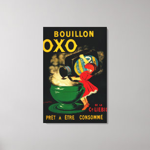 Lienzo Bouillon OXO Vintage PoseterEurope