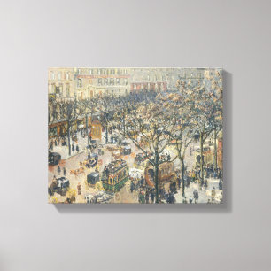 Lienzo Boulevard des Italiens, mañana, luz solar, 1897