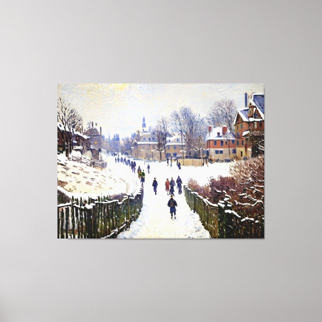 Lienzo Boulevard Saint-Denis (Anverso)