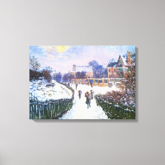 Lienzo Boulevard Saint Denis Argenteuil por Claude Monet