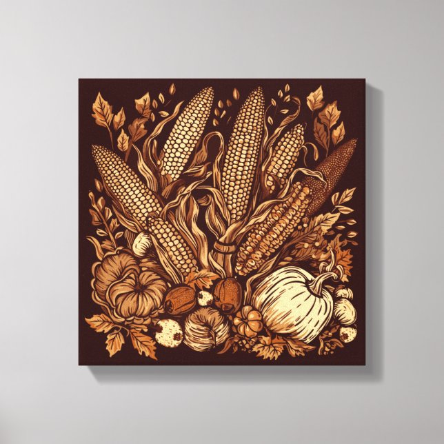 Lienzo Bountiful Joy (Anverso)