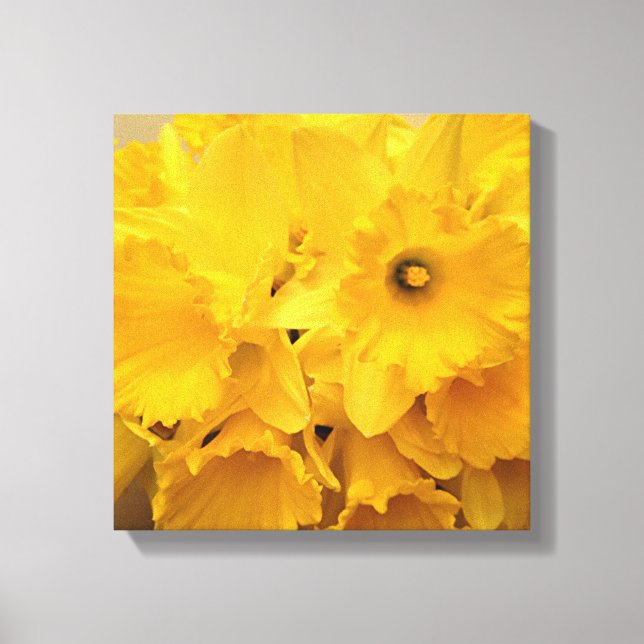 Lienzo Bouquet de Daffodils (Anverso)