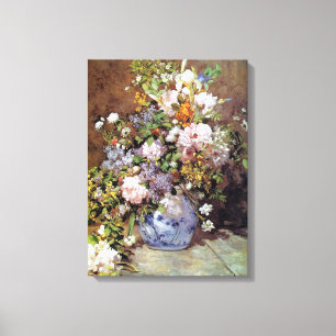 Lienzo Bouquet de primavera por Renoir