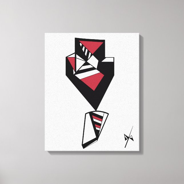 Lienzo Bow Tie Affair (Anverso)