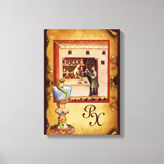 Lienzo BOWL DE HYGEIA MONOGRAM Medicina, Farmacia