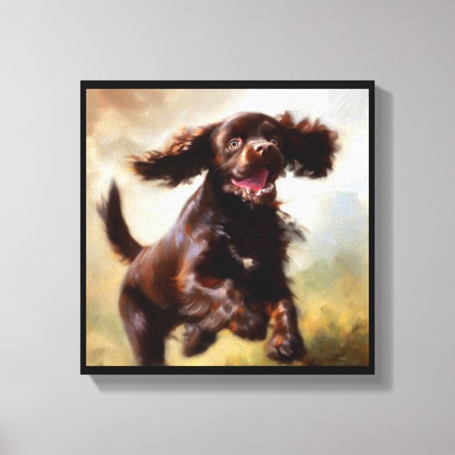 Lienzo Boykin Spaniel Dog (Anverso)