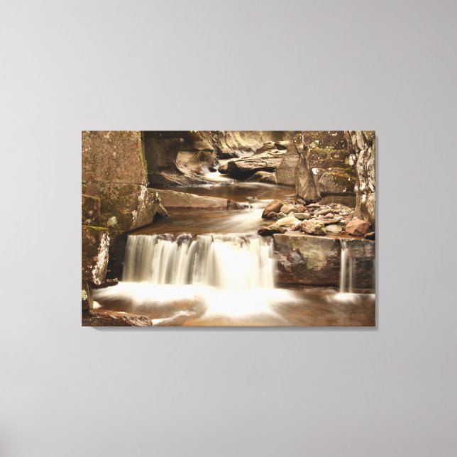 Lienzo Bracklinn Falls, Perthshire, Escocia (Anverso)