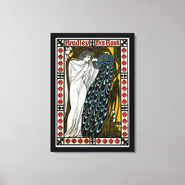 Lienzo Bradley: Su libro (Anverso)