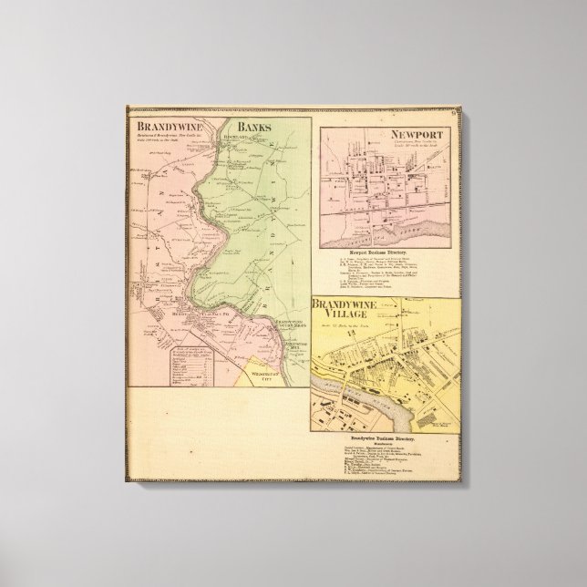 Lienzo Brandywine Banks (Anverso)