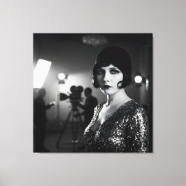 Lienzo Break Between Takes, 1920 por Natasha Us