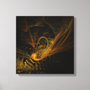Lienzo Breaking Point Resumen Art Quad Canvas Imprimir