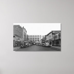 Lienzo Bremerton, fotografía de la opinión de la ciudad