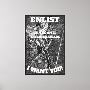 LIENZO BRIGADA ANTIFASCISTA ALISTARSE COMPRAR BONOS DE GU