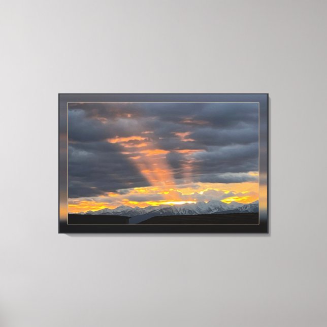 Lienzo Brillando (Anverso)