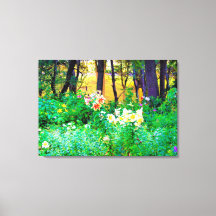 Brillante amanecer con lirios de árbol en My Rubio