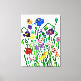 Lienzo Brillante y colorida colorida colorida de la adorm