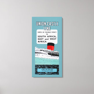 Lienzo Brochure Union Castle Line ~ L