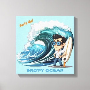 Lienzo Brody Ocean Wavecrest