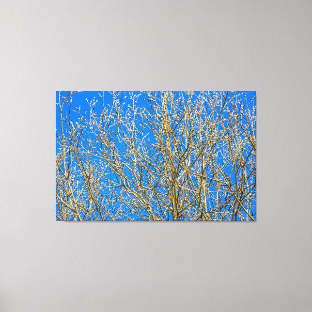 Lienzo Bromas salvajes - Mañana De Primavera (Anverso)