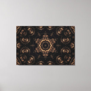 Lienzo Bronce Age Mandala