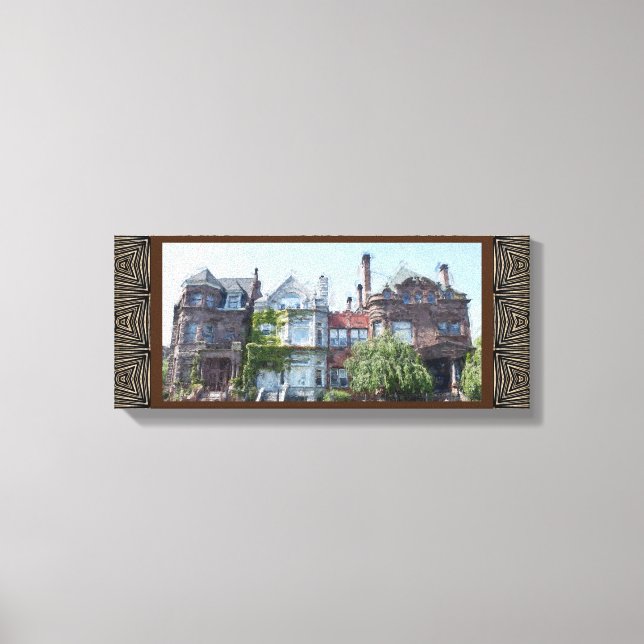 Lienzo Bronzeville Chicago, IL Southside (Anverso)