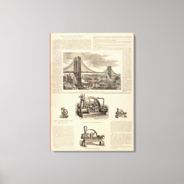 Lienzo Brooklyn Life Insurance Company (Anverso)