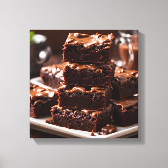 Lienzo Brownies (Anverso)
