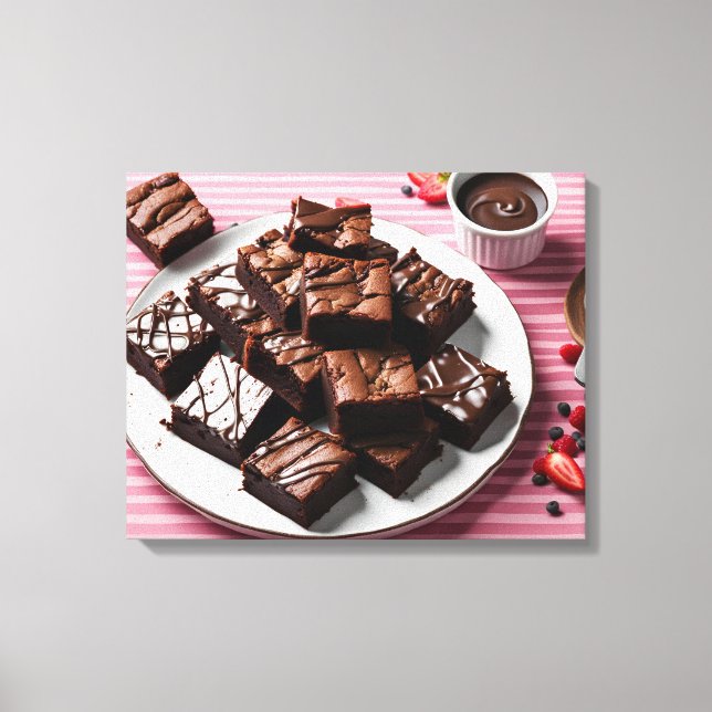 Lienzo Brownies (Anverso)