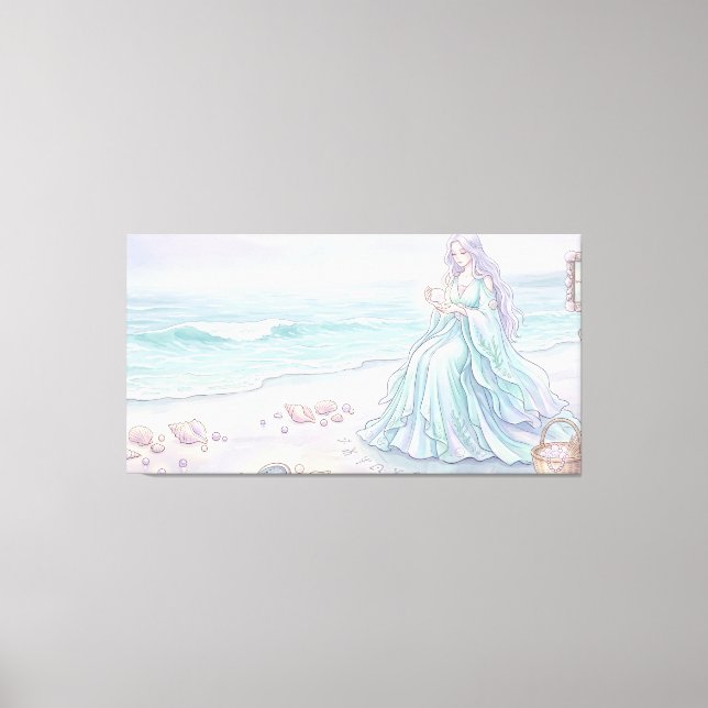 Lienzo Brujería Marina Sueño de Marea (Anverso)