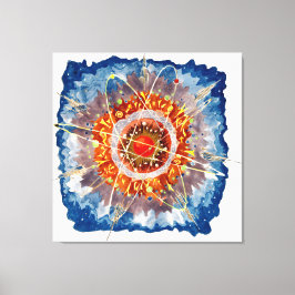 Lienzo Bruno Taut - Arquitectura alpina