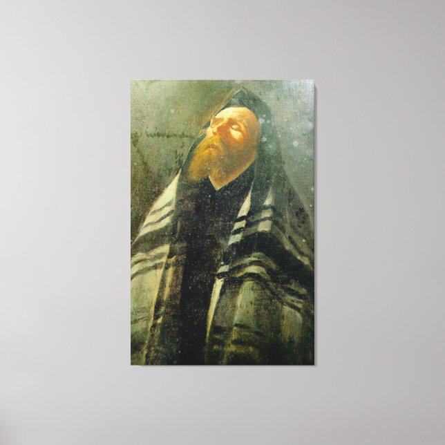 LIENZO BUCHBINDER - RABBI PRAYING - GIFOS DE CANVAS ENVUE (Anverso)