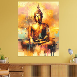 Lienzo Buda espiritual
