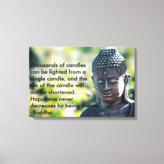 Lienzo Buda "Miles de velas"
