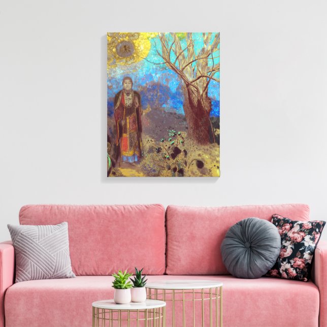 Lienzo Buda | Odilon Redon | (Insitu (Sala de estar))