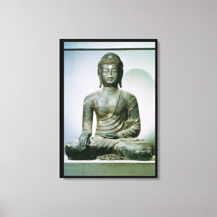 Lienzo Buda Sakyamuni sentado de Ch'ungung-ni (hierro)