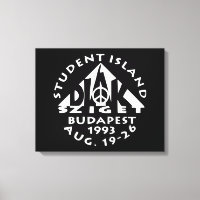 Budapest, Isla Estudiantil, Diak Sziget, poster de