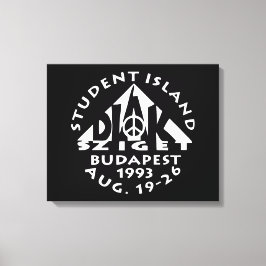 Lienzo Budapest, Isla Estudiantil, Diak Sziget, poster de