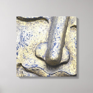 Lienzo Buddha Face Zen Harmony Buddhahood Wall Art