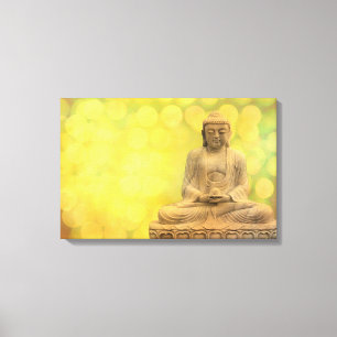 Lienzo buddha light (yellow)