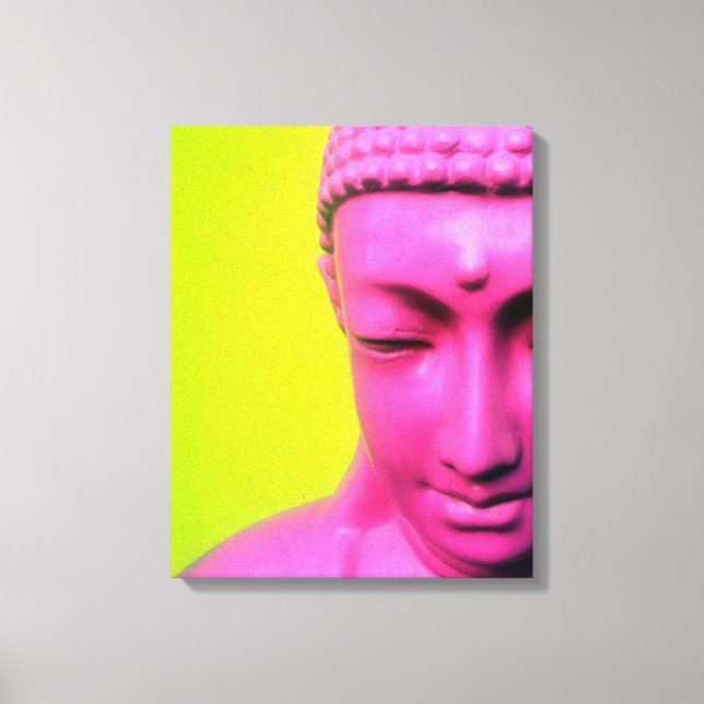 Lienzo buddha pink (Anverso)