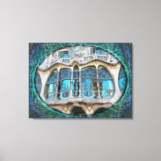 Lienzo ¡Buen Gaudí! (Anverso)
