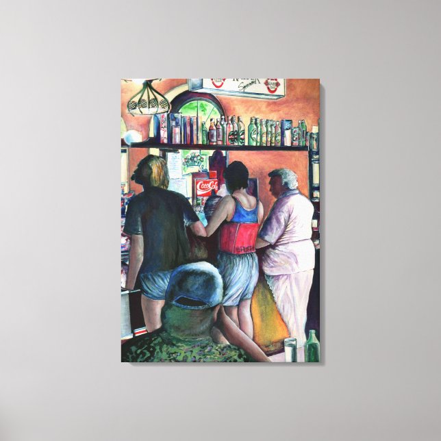 Lienzo Bufe de golf Budapest Hungría (Anverso)