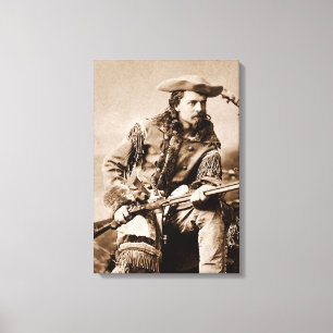 Lienzo Buffalo Bill Cody - Circa 1880