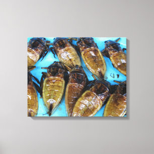 Lienzo Bug de agua gigante frito (Maeng Daa) ... Comida a