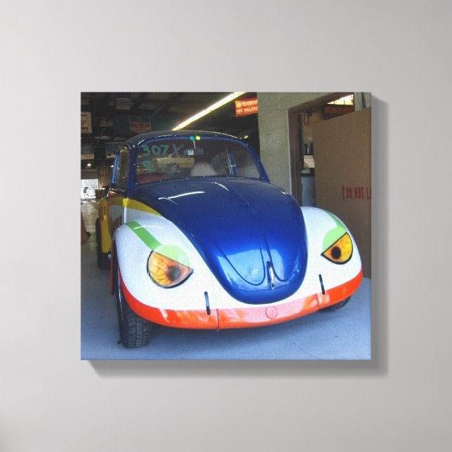 Lienzo Bug Eyes (Anverso)