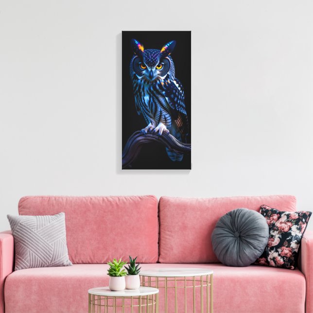 Lienzo Búho Hermoso (Insitu (Sala de estar))