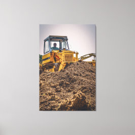 Lienzo Buldozer internacional 100B