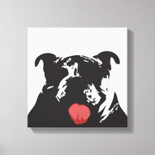 Lienzo bulldog