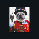 Lienzo Bulldog Beefeater<br><div class="desc">Mascotas</div>