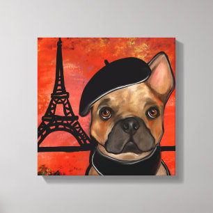 LIENZO BULLDOG FRANCÉS      